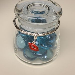 Bracelet by Davinci Beads Fine Silver Red 💋